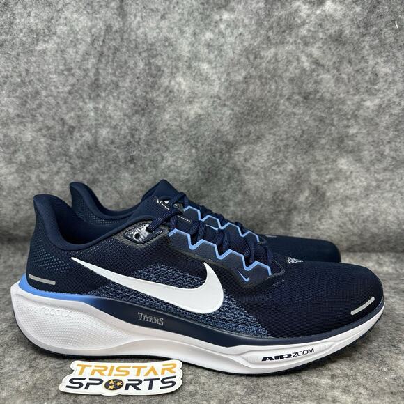 Tennessee Titans Nike Zoom Pegasus 41 Running Shoes Mens Size 13 FZ5099-400 NFL - Picture 3 of 8